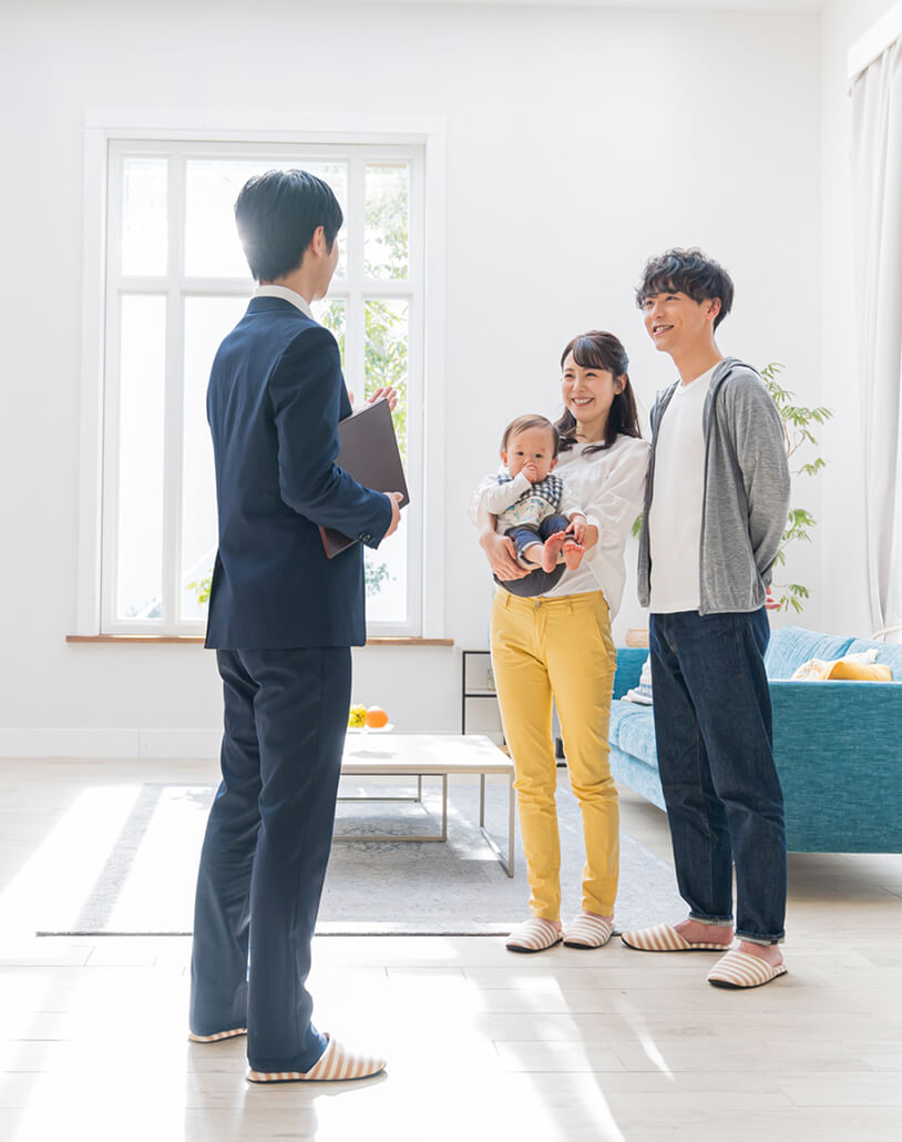 物件探しの様子